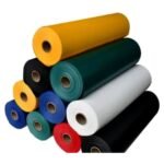 Colour polythene roll